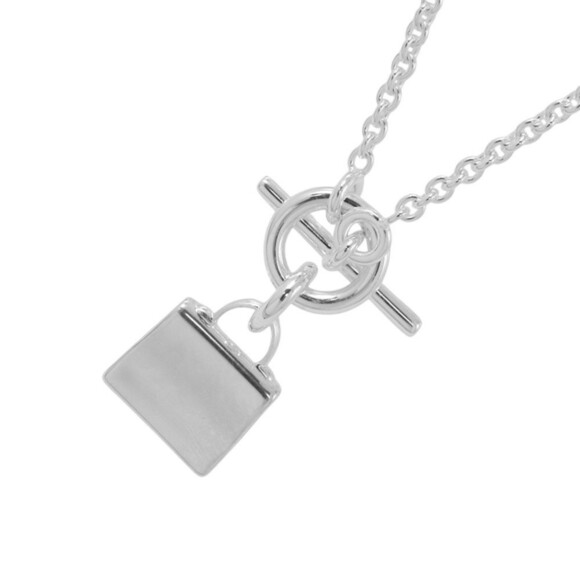 HERMES Silver Necklace - Picture 3 of 8